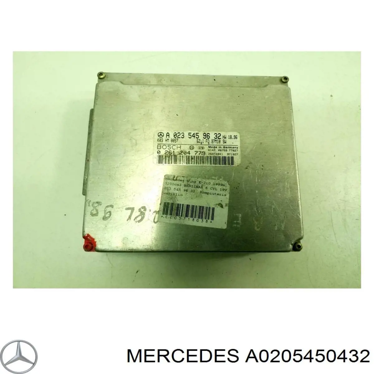 Sterownik silnika Mercedes E 