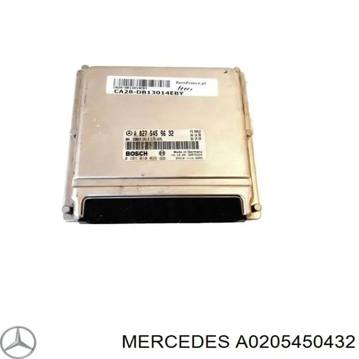 Do koszyka Sterownik silnika Mercedes E  W210