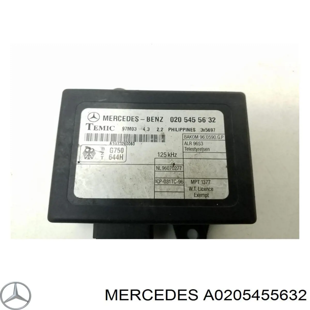 A0205455632 Mercedes Sterownik immobilizera