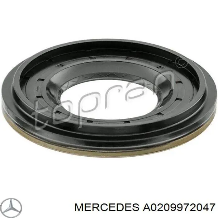 Do koszyka A0209972047 Mercedes Uszczelniacz reduktora mostu tylnego
