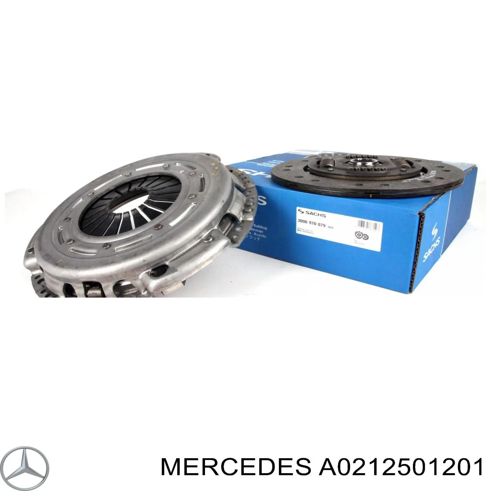 Zestaw sprzęgła (3 części) Mercedes A0212501201 cena, od 299,65 USD