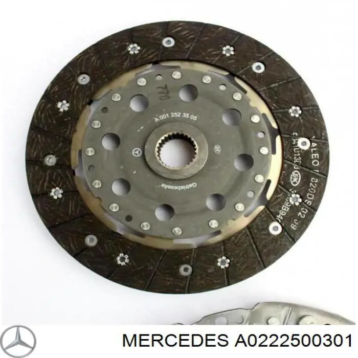 Zestaw sprzęgła (3 części) Mercedes A0222500301 cena, od 334,78 USD