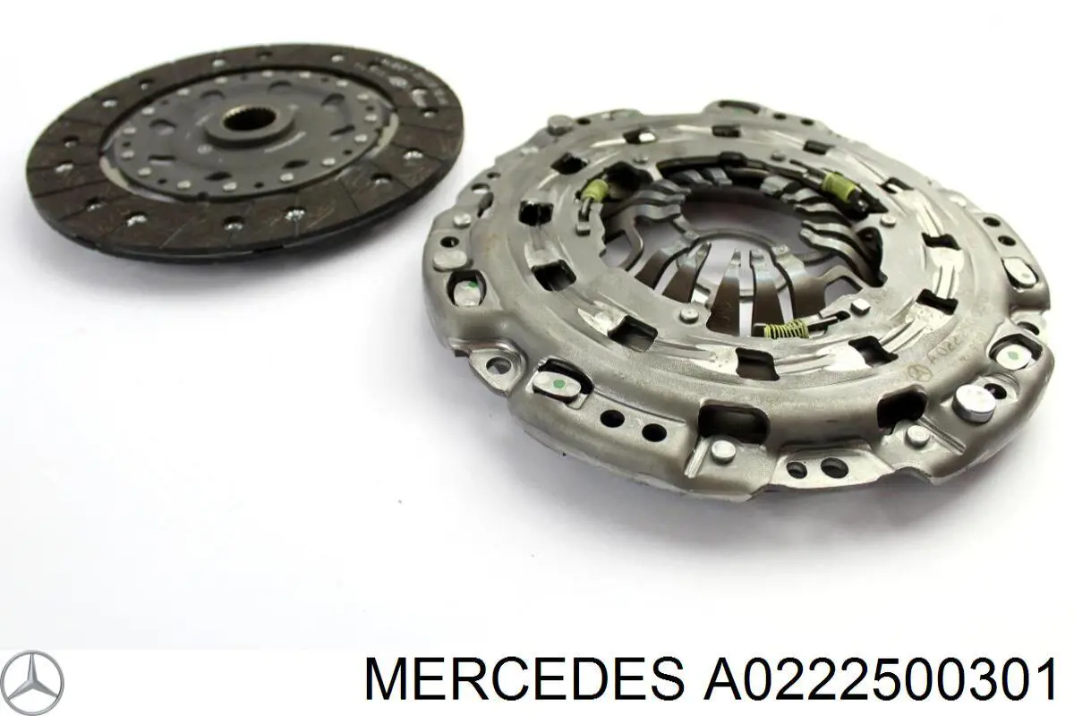 A0222500301 Mercedes Zestaw sprzęgła (3 części)