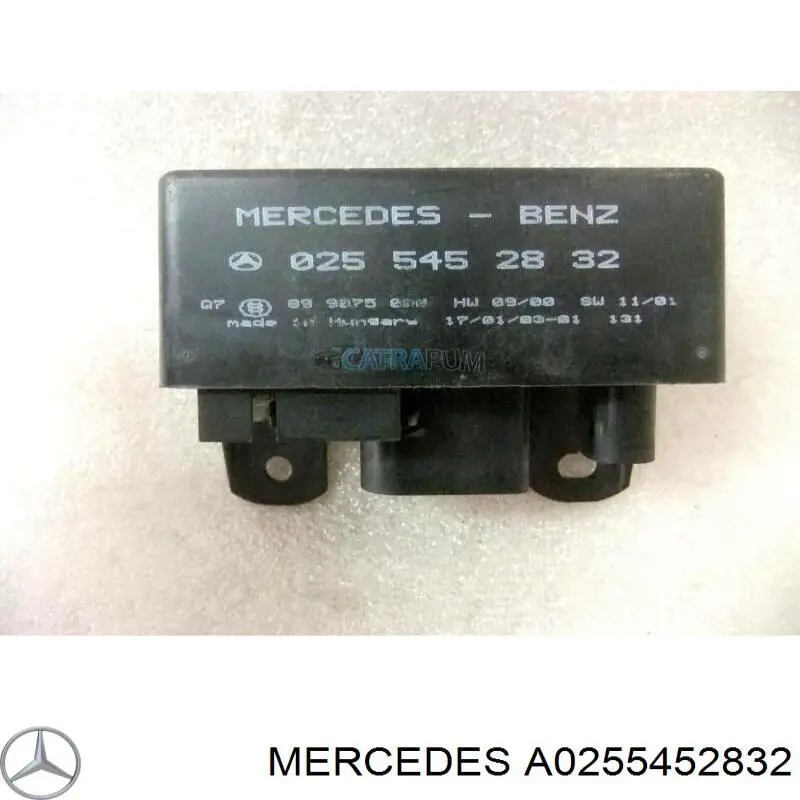 Przekaźnik świec żarowych A0255452832 Mercedes