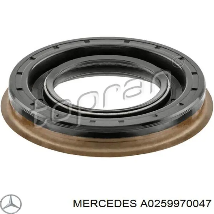 A0259970047 Mercedes Uszczelniacz końcówki reduktora mostu przedniego