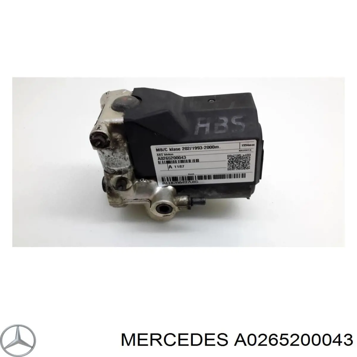 A0265200043 Mercedes sterownik abs hydrauliczny