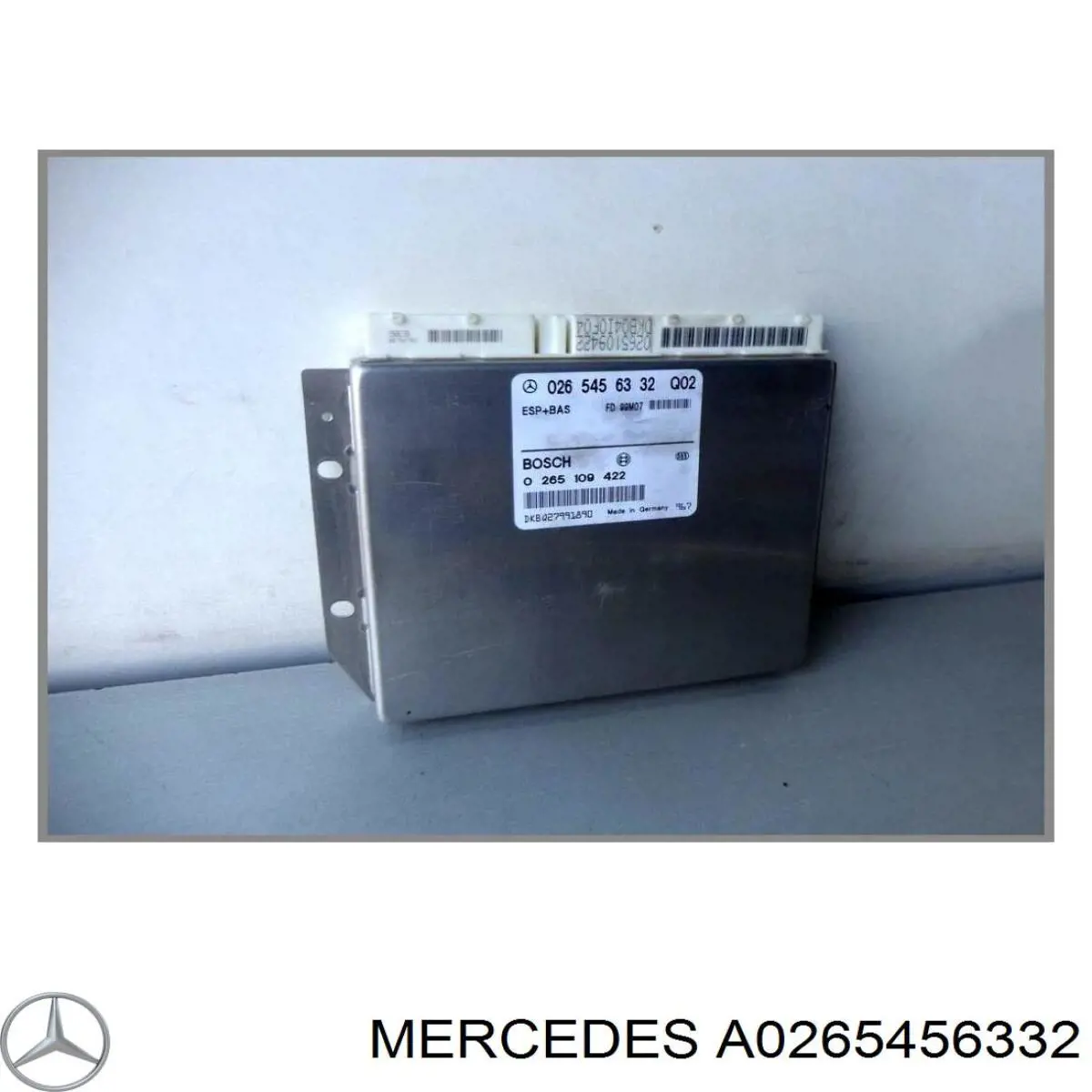 A0265456332 Mercedes sterownik esp