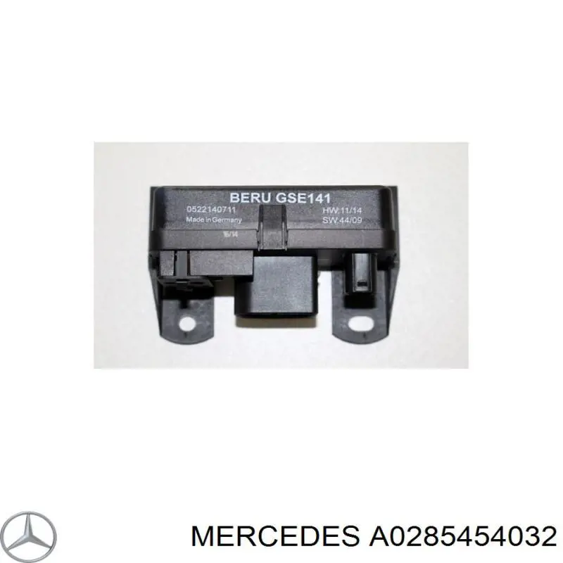 Przekaźnik świec żarowych Mercedes A0285454032 cena, od 74,83 USD