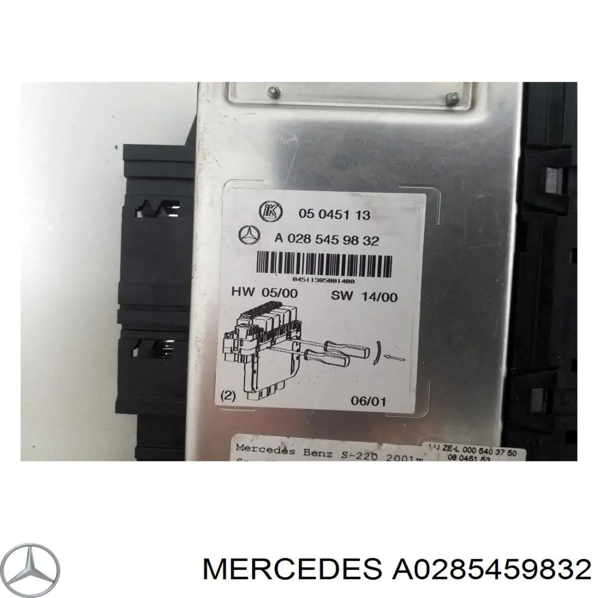 Do koszyka A0285459832 Mercedes Skrzynka bezpieczników