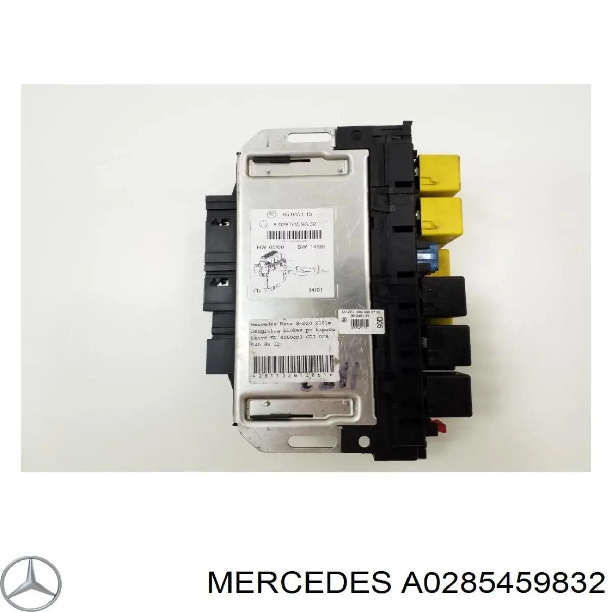  Skrzynka bezpieczników Mercedes S 