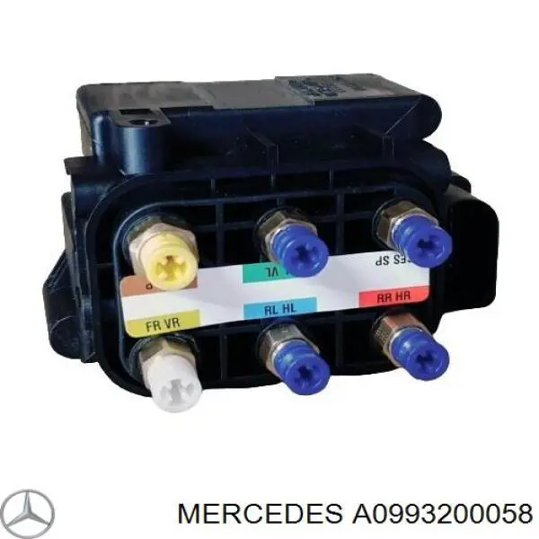 Blok zaworów zawieszenia regulowanego Mercedes A0993200058 cena, od 163,93 USD