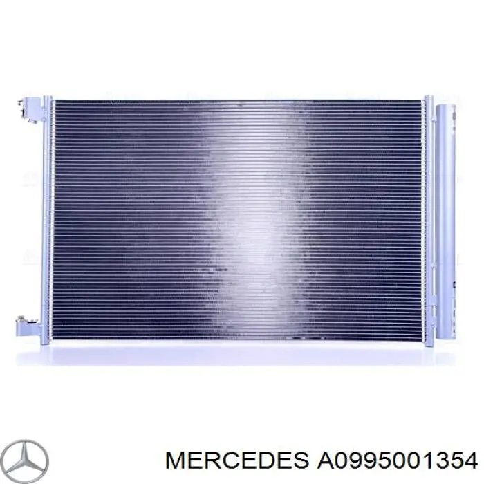 Chłodnica klimatyzacji Mercedes A0995001354 cena, od 114,98 USD