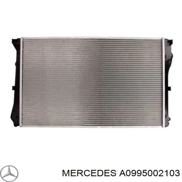 Chłodnica silnika Mercedes A0995002103 cena, od 166,54 USD