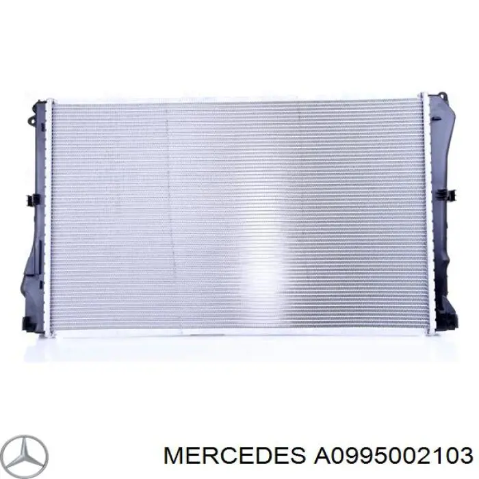 Do koszyka A0995002103 Mercedes Chłodnica silnika