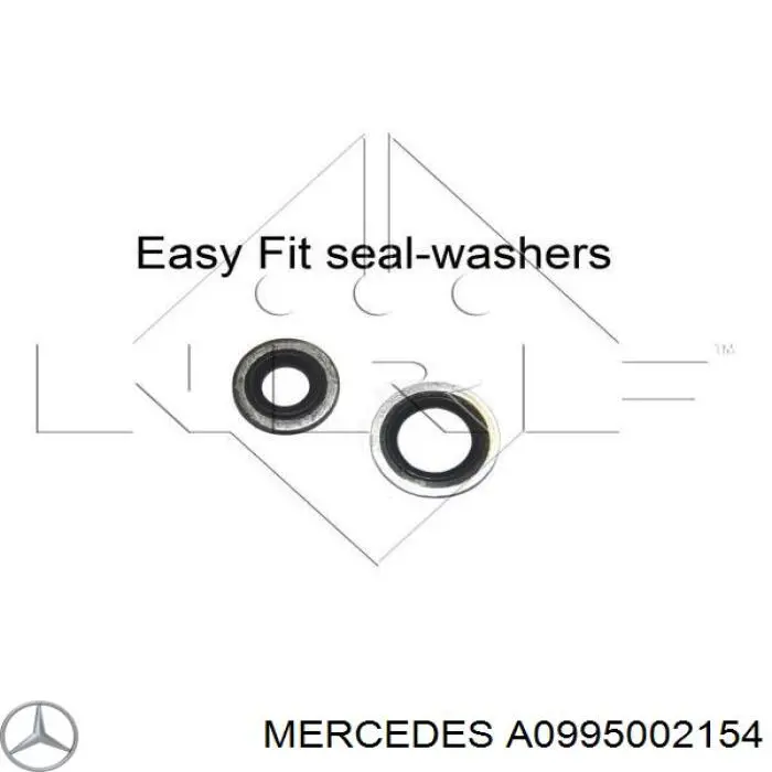 Chłodnica klimatyzacji Mercedes A0995002154 cena, od 110,77 USD