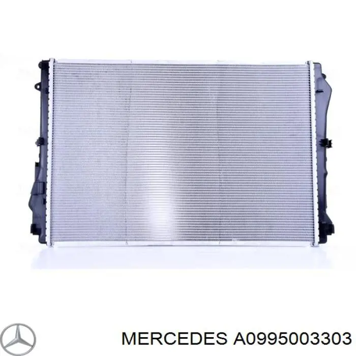 Chłodnica silnika Mercedes A0995003303 cena, od 173,45 USD