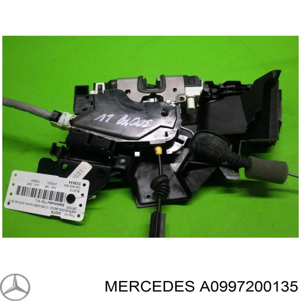 Zamek drzwi przednich lewych Mercedes A0997200135 cena, od 73,21 USD
