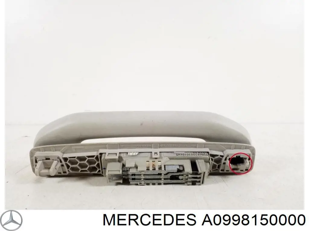 Rączka szyberdachu kabiny Mercedes A0998150000