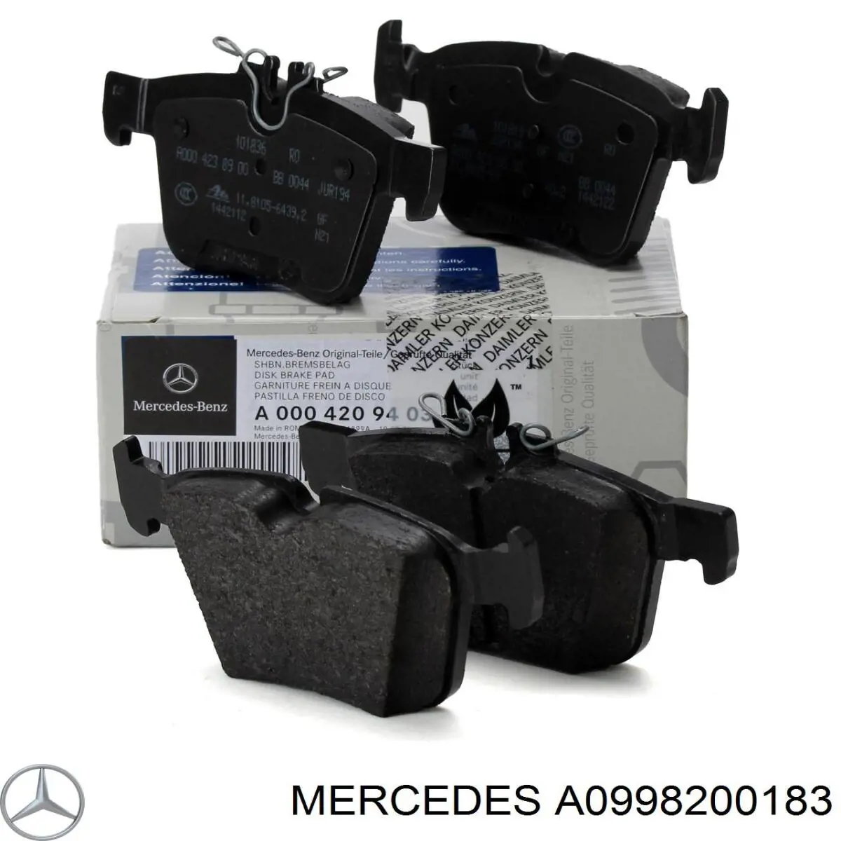 Do koszyka A0998200183 Mercedes Lampa oświetlenia klamki drzwi przednich
