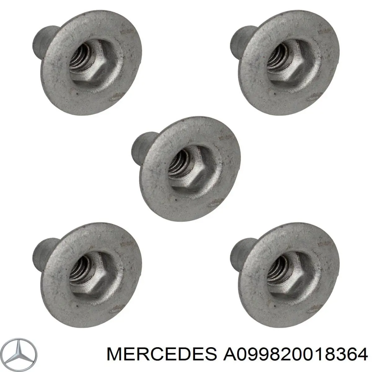 Do koszyka A099820018364 Mercedes Lampa oświetlenia klamki drzwi przednich