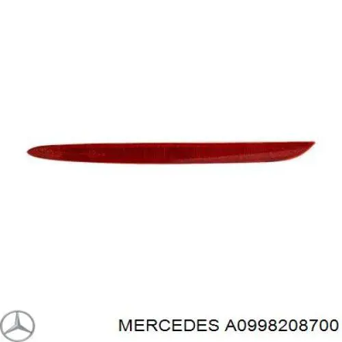 Lampa odblaskowa zderzaka tylnego lewa do Mercedes E (W213)