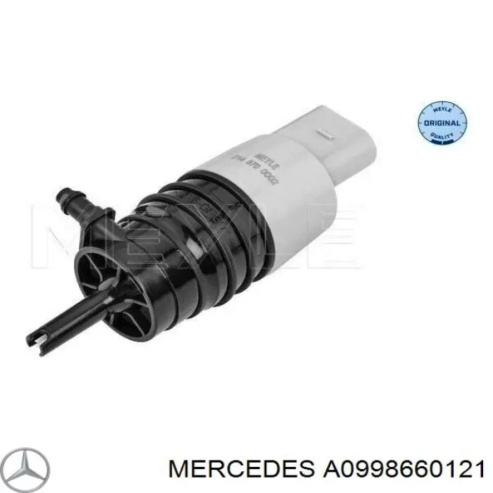 Pompka spryskiwacza szyby przedniej Mercedes A0998660121 cena, od 16,95 USD