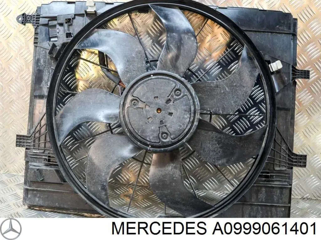 A0999061401 Mercedes Wentylator elektryczny układu chłodzenia kompletny (silnik+wirnik)