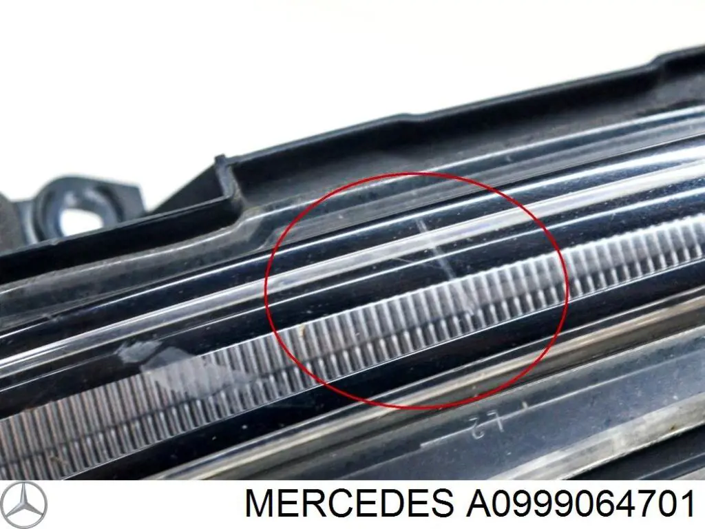 A0999064701 Mercedes kierunkowskaz lusterka lewy