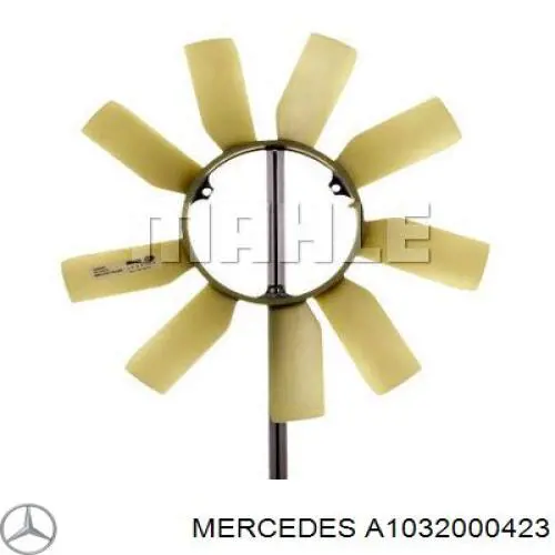 Wentylator (wirnik) chłodnicy Mercedes A1032000423 cena, od 28,16 USD