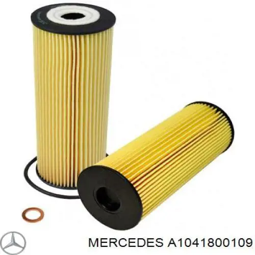 Filtr oleju Mercedes A1041800109 cena, od 6,29 USD