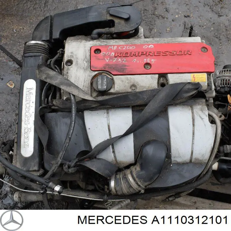 Do koszyka Wał korbowy silnika Mercedes CLK  C208