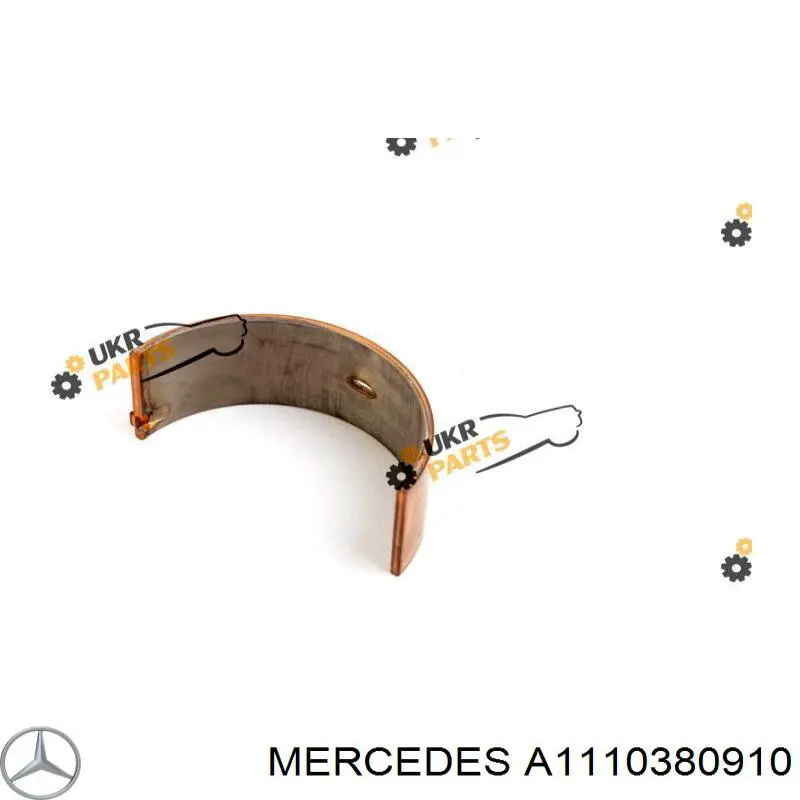 Panewki korbowodowe wału korbowego, zestaw, standardowe (STD) do Mercedes S  C140