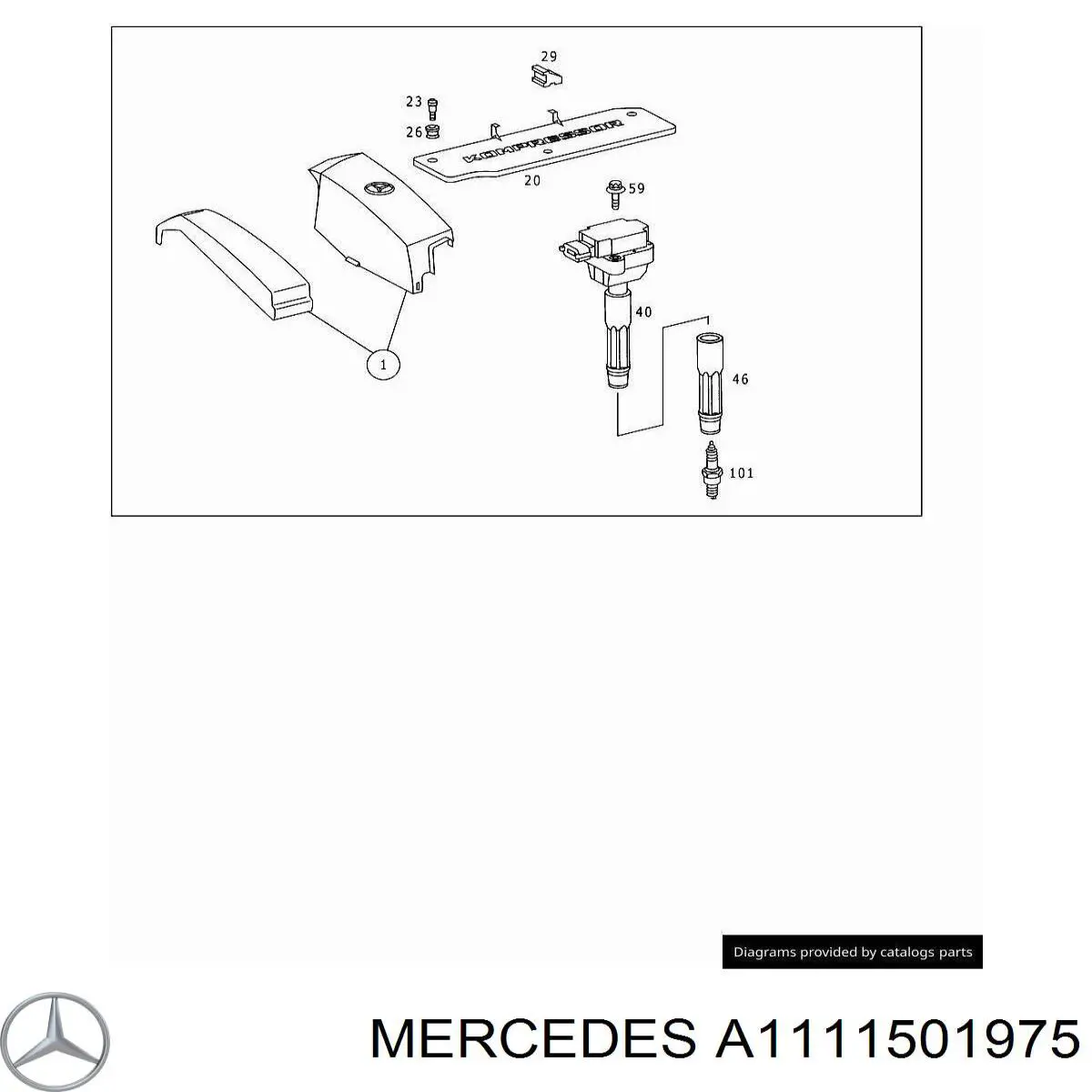 Pokrywa zaworowa do Mercedes CLK  C208