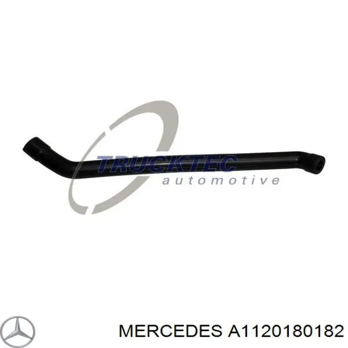 Króciec wentylacji kadłuba (separatora oleju) Mercedes A1120180182 cena, od 9,78 USD