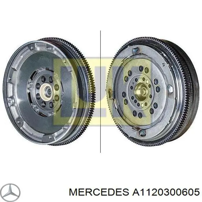 Koło zamachowe silnika Mercedes A1120300605 cena, od 153,96 USD