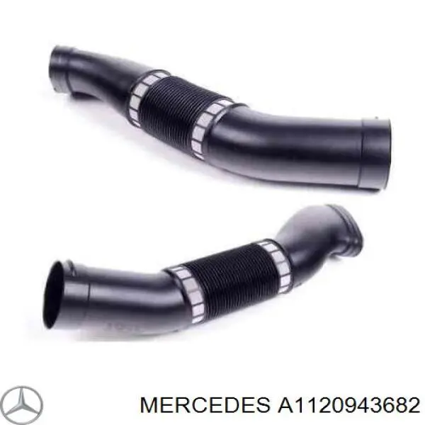 Wlot powietrza do filtra powietrza Mercedes A1120943682 cena, od 20,55 USD