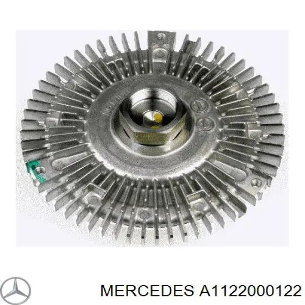 Sprzęgło wiskotyczne wentylatora chłodzenia Mercedes A1122000122 cena, od 70,80 USD