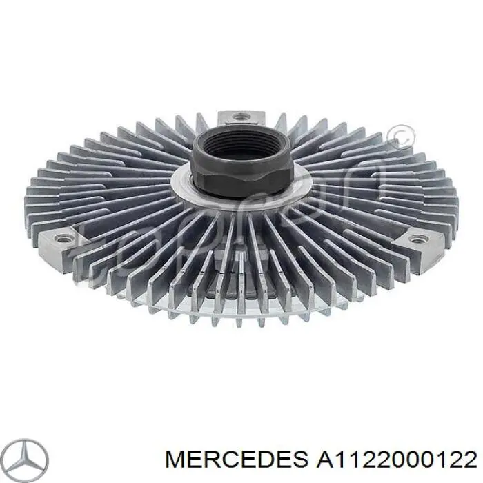 Do koszyka A1122000122 Mercedes Sprzęgło wiskotyczne wentylatora chłodzenia