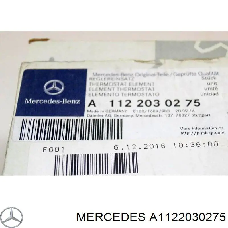 Termostat A1122030275 Mercedes