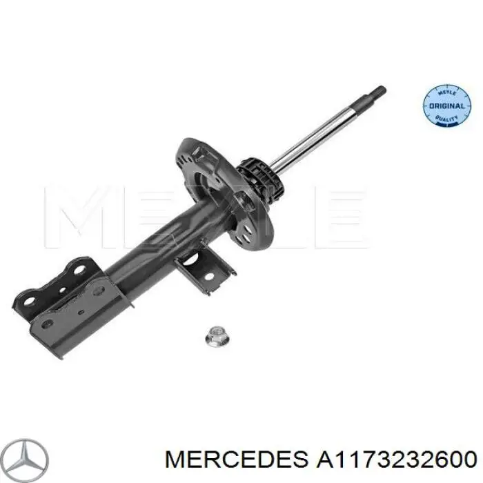 Do koszyka A2463233600 Mercedes Amortyzator przedni prawy