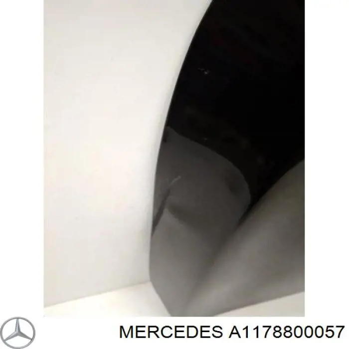Do koszyka A1178800057 Mercedes Maska silnika