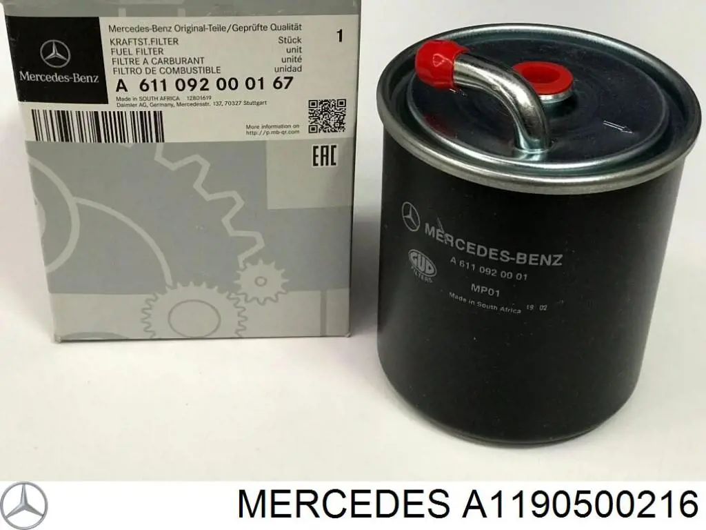 Do koszyka A1190500216 Mercedes Tłumik drgań łańcucha rozrządu, lewy górny (głowica cylindrów)