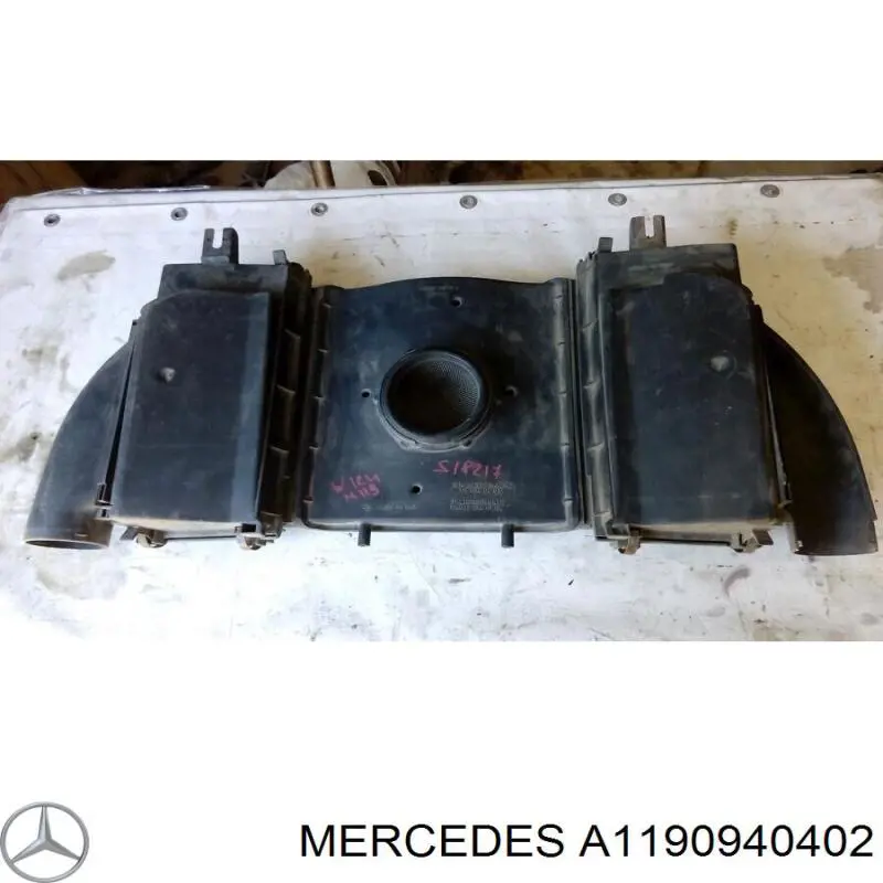 Obudowa filtra powietrza Mercedes A1190940402 cena, od 31,53 USD