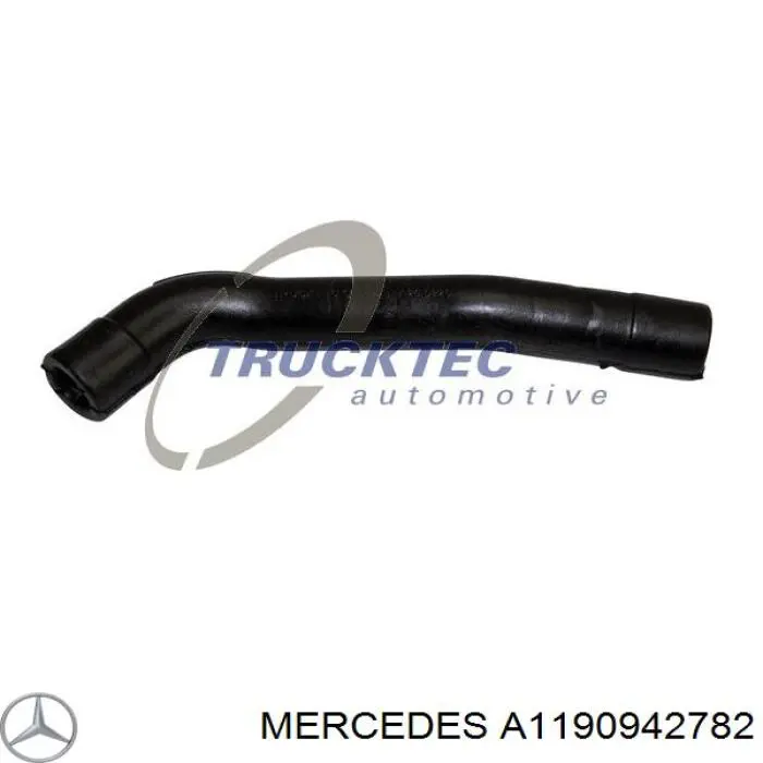 Do koszyka A1190942782 Mercedes Króciec wentylacji kadłuba (separatora oleju)