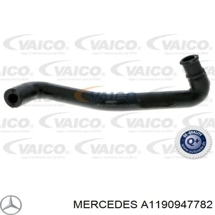 A1190947782 Mercedes Króciec wentylacji kadłuba (separatora oleju)