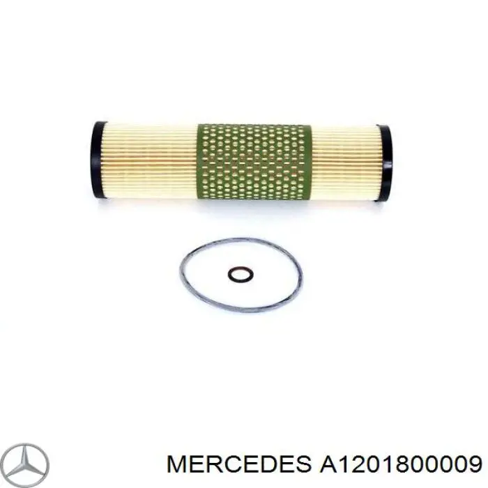 Do koszyka A1201800009 Mercedes Filtr oleju