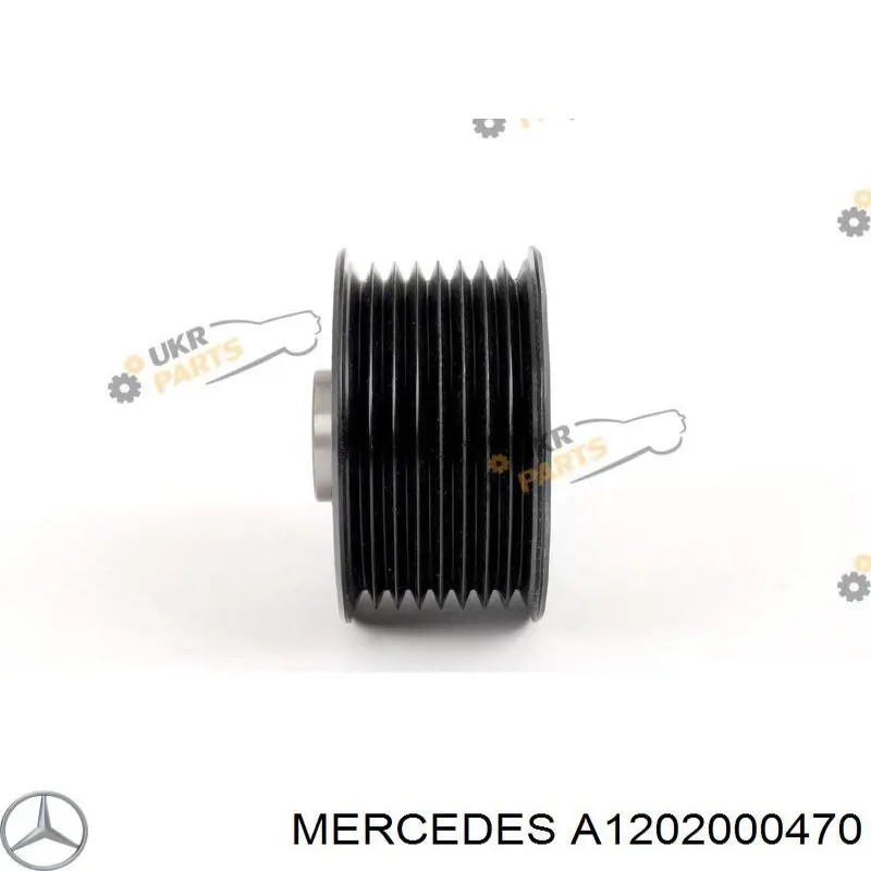 Rolka napinacza paska napędowego Mercedes A1202000470 cena, od 32,73 USD