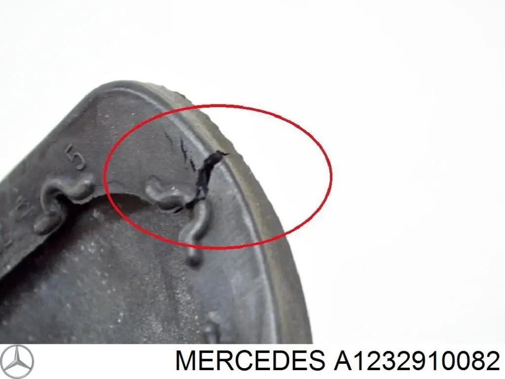 Do koszyka A1232910082 Mercedes Nakładka na pedał hamulca