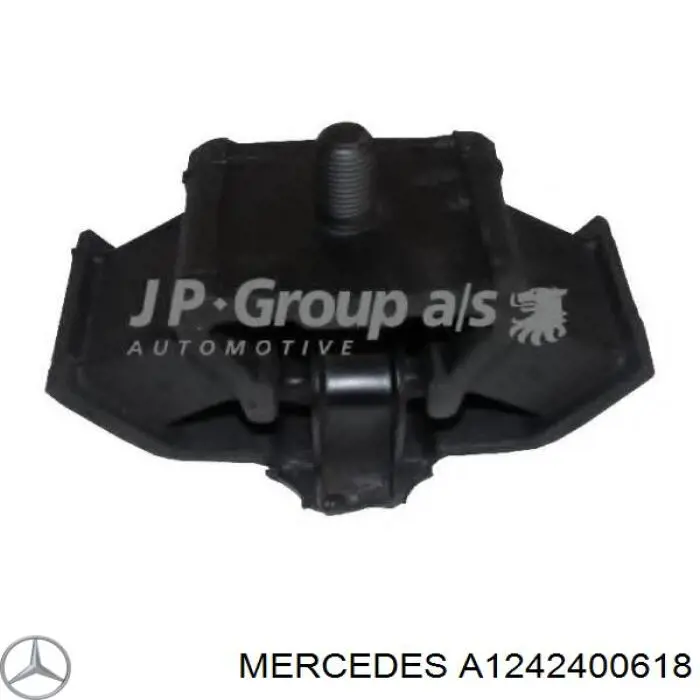 Poduszka (podpora skrzyni biegów) Mercedes A1242400618 cena, od 18,02 USD