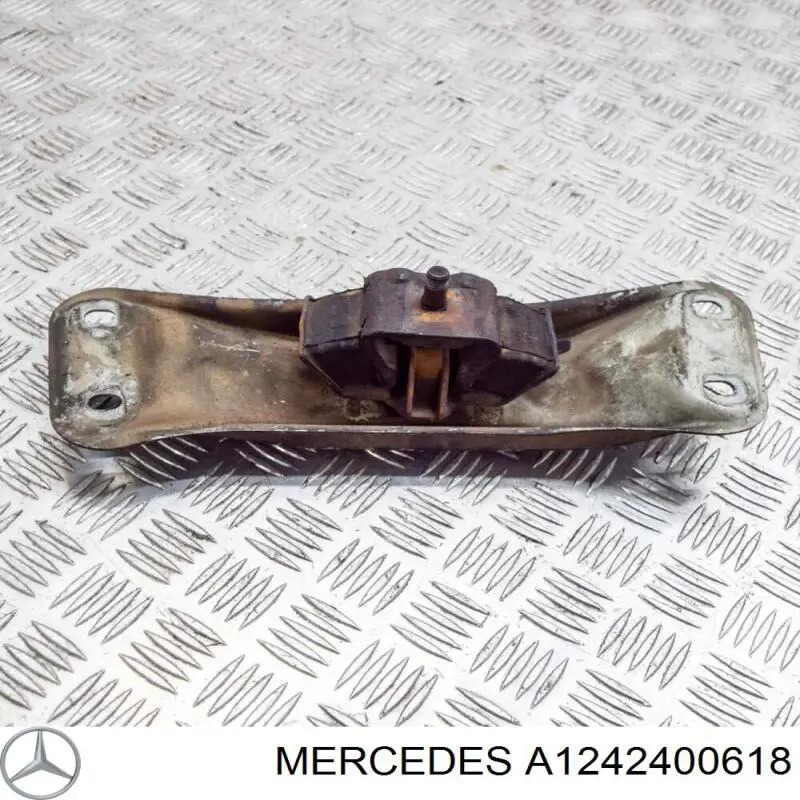 Do koszyka A1242400618 Mercedes Poduszka (podpora skrzyni biegów)